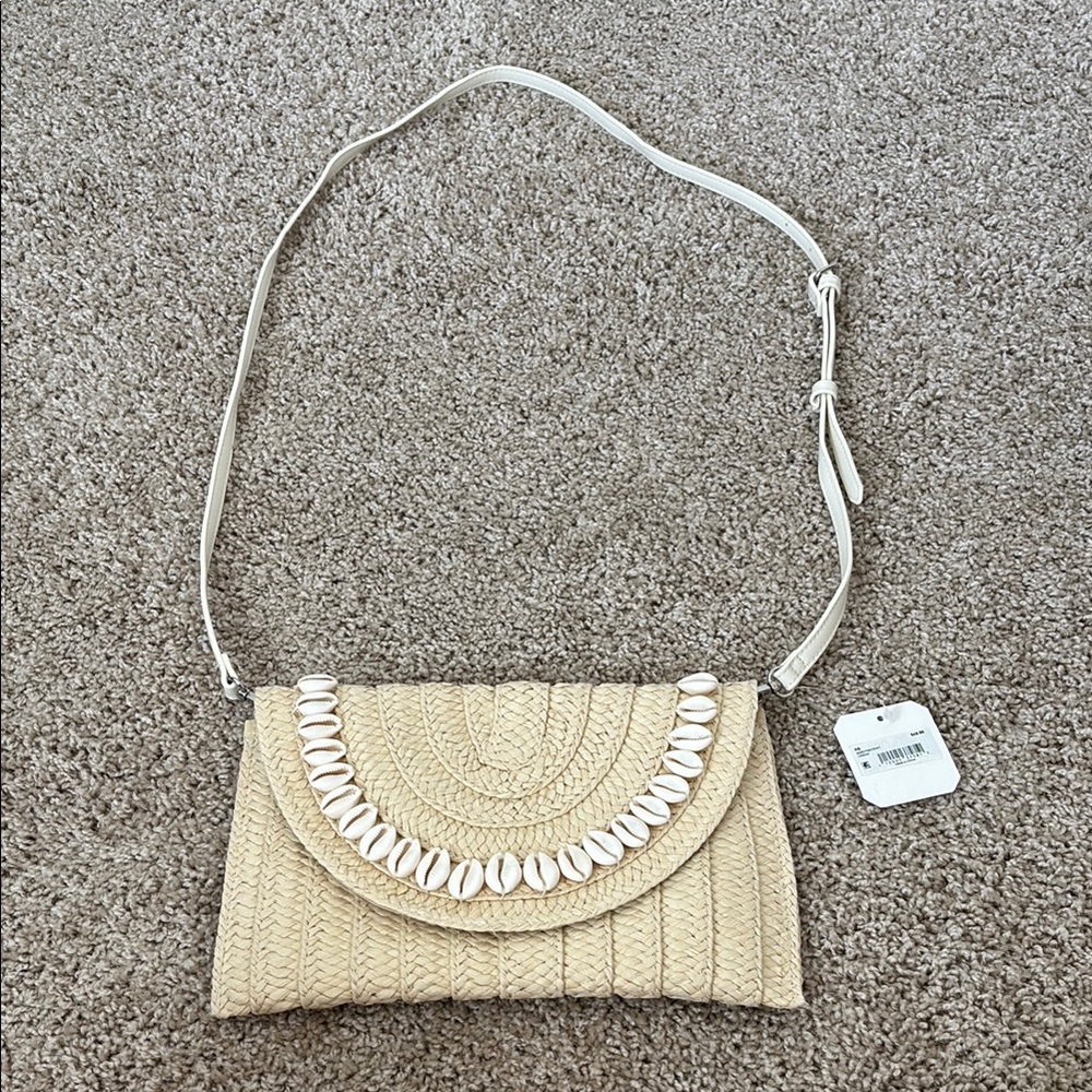 NWT Altard state Shell-Embellished Crossbody Bag